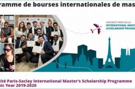 Université Paris-Saclay International Master’s programme for Academic Year 2019-2020